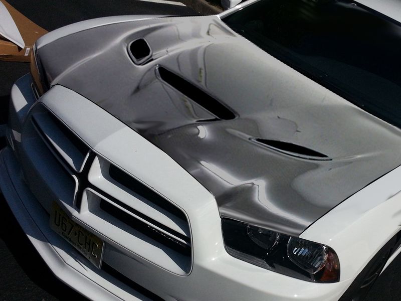 2013 Dodge Charger Carbon Fiber Hood